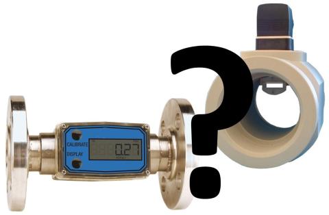 Turbine and impeller flowmeters