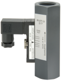 Flow monitor RVP/U made of PVC and stainless steel  for water and aqueous liquids